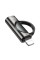 Адаптер HOCO UA32B iP male to C female display adapter Black (6942007633444)