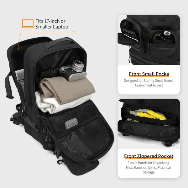 Рюкзак Tigernu T-B9007B 17" Black (T-B9007BBlack)
