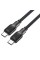 Кабель ACEFAST C10-03 Type-C to Type-C 3A, 60W, 1.2m, silicone, zinc connectors, Black (6974316283119)