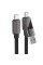 Кабель ACEFAST C13-05 USB/Type-C to Type-C 3A, 0.2m, nylon, zinc connectors, Black (6974316283539)