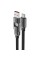 Кабель ACEFAST C13-05 USB/Type-C to Type-C 3A, 0.2m, nylon, zinc connectors, Black (6974316283539)