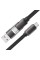 Кабель ACEFAST C13-05 USB/Type-C to Type-C 3A, 0.2m, nylon, zinc connectors, Black (6974316283539)