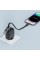 Кабель ACEFAST C13-05 USB/Type-C to Type-C 3A, 0.2m, nylon, zinc connectors, Black (6974316283539)