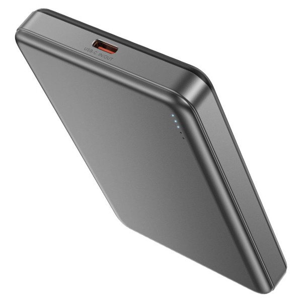 Зовнішній акумулятор ACEFAST M12 PD20W ultra-thin magnetic wireless charging power bank 10000mAh, Black (6974316283393)