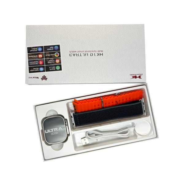 Смарт-годинник HK 10 Ultra 3 IP67+Amoled Orange (HK10U3Orange)