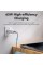 Мережевий зарядний пристрій Vention 3-port USB(C+C+A) GaN Charger(65W/30W/30W) EU-Plug White (FEDW0-EU)