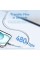 Кабель Vention USB 2.0 Type-C Male to Type-C Male 3A Cable 1M White PVC Type (TRCWF)