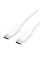 Кабель Vention USB 2.0 Type-C Male to Type-C Male 3A Cable 2M White PVC Type (TRCWH)