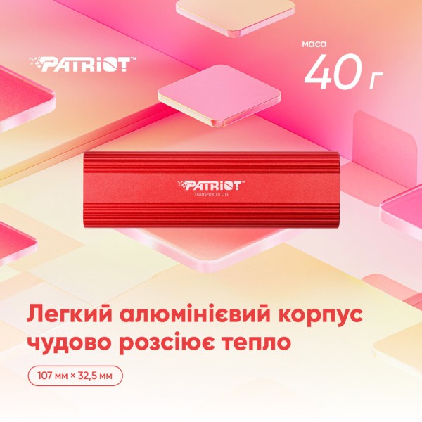 Портативний SSD Patriot Transporter Lite 4TB Type-C (PTPL4TBPEC)