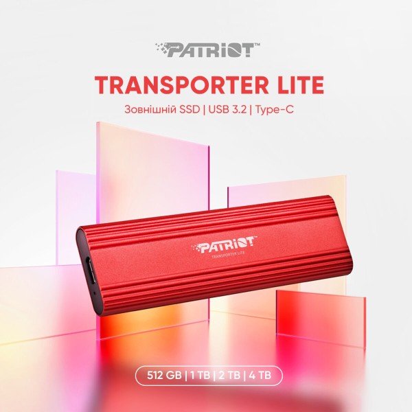 Портативний SSD Patriot Transporter Lite 4TB Type-C (PTPL4TBPEC)