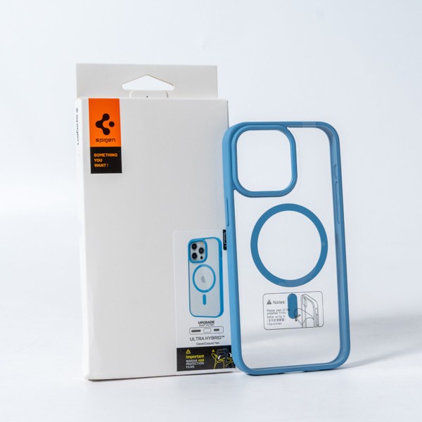 Чохол для смартфона Spigen AAA Magnetic Color for Apple iPhone 15 Pro Max Light Blue (SPGMGCOL15ProMaxLight)