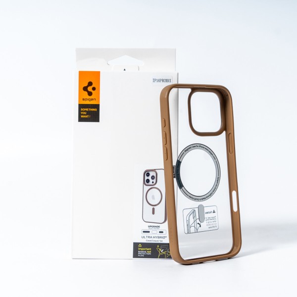 Чохол для смартфона Spigen AAA Magnetic Color for Apple iPhone 16 Pro Brown (SPGMGCOL16ProBrown)