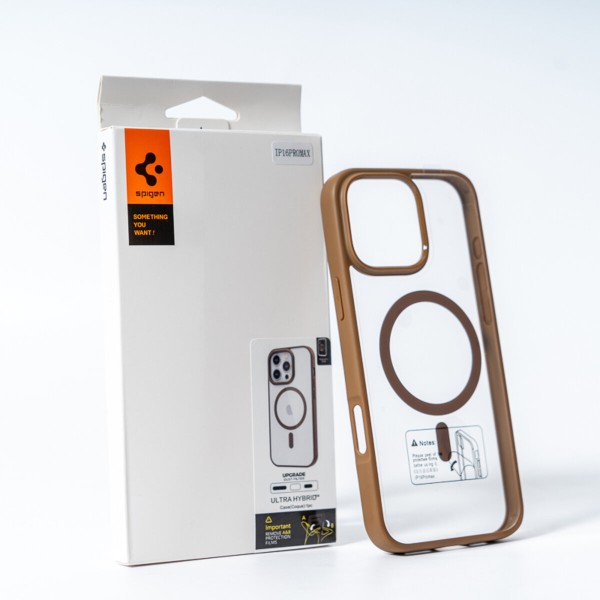 Чохол для смартфона Spigen AAA Magnetic Color for Apple iPhone 16 Pro Brown (SPGMGCOL16ProBrown)