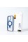 Чохол для смартфона Spigen AAA Magnetic Ring for Apple iPhone 15 Pro Max Blue (SPGMGRING15ProMaxBlue)