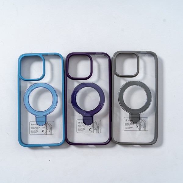 Чохол для смартфона Spigen AAA Magnetic Ring for Apple iPhone 15 Pro Max Grey (SPGMGRING15ProMaxGrey)