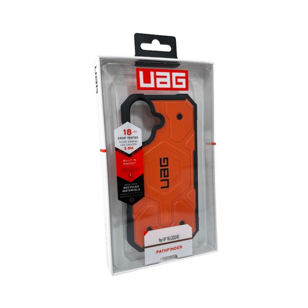 Чохол для смартфона UAG AAA Pathfinder Mag for Apple iPhone 16 Orange (UAPTMG16Orange)
