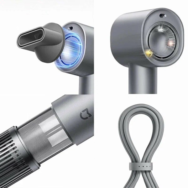 Фен Xiaomi Mijia High Speed Water Ion Hair Dryer H701 + (перехідник на EU розетку) (GSH701LXT)