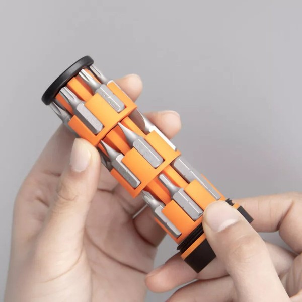 Викрутка Xiaomi Jiuxun Tools Screwdriver + бiти 18 шт. (Q/NBJX001) (Q/NBJX001)