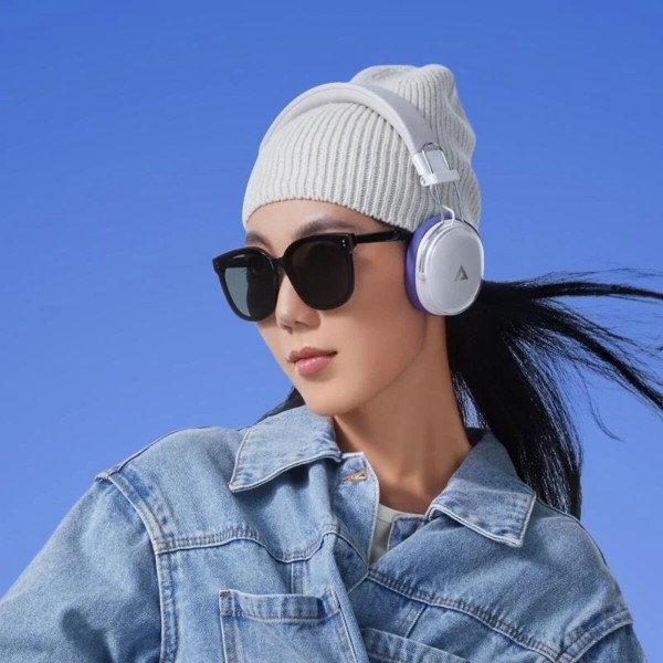 Бездротові навушники ACEFAST H7 active noise reduction wireless headset Pearl white (6974316283560)