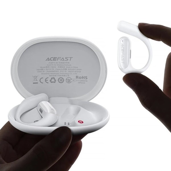Бездротові навушники ACEFAST FA002 ACEFIT Air wireless earbuds White (6974316283638)