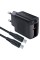 Мережевий зарядний пристрій ACEFAST A82 PD20W GaN single USB-C charger set (P5) (EU) Black (6974316280057)