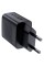 Мережевий зарядний пристрій ACEFAST A82 PD20W GaN single USB-C charger set (P5) (EU) Black (6974316280057)