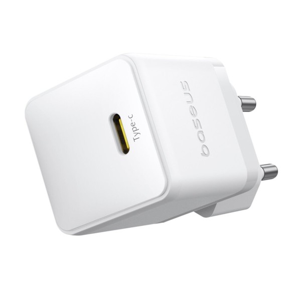 Мережевий зарядний пристрій Baseus Palm Fast Charger 1C 20W EU Moon White (P10111602213-00)