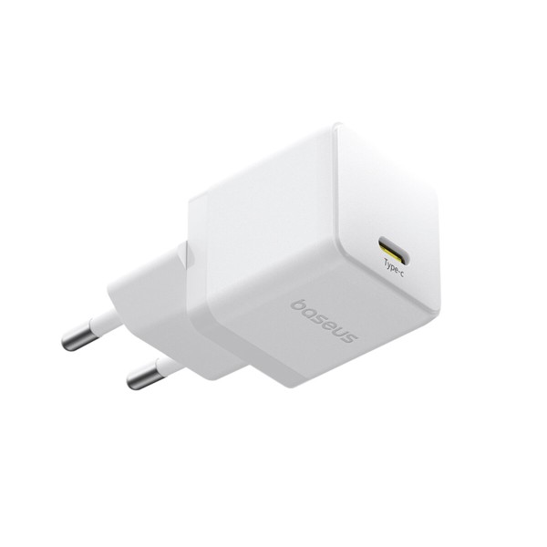 Мережевий зарядний пристрій Baseus Palm Fast Charger 1C 30W EU Moon White (P10111605213-00)