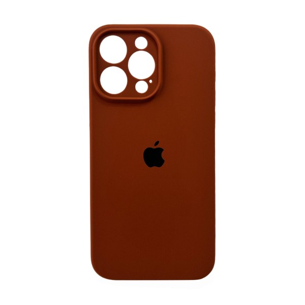 Чохол для смартфона Silicone Full Case AA Camera Protect for Apple iPhone 14 Pro Max 42,Saddle Brown (FullAAi14PM-42)