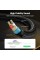 Аудіокабель UGREEN 3.5mm TRS to Dual 6.35mm TS Audio Cable 1m (Gray) (UGR-10613)