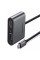 USB-хаб UGREEN USB-C to HDMI + VGA +USB 3.0 Adapter with PD (Space Gray) (UGR-50505)