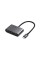 USB-хаб UGREEN USB-C to HDMI + VGA +USB 3.0 Adapter with PD (Space Gray) (UGR-50505)