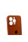Чохол для смартфона Silicone Full Case AA Camera Protect for Apple iPhone 13 Pro 42,Saddle Brown (FullAAi13P-42)