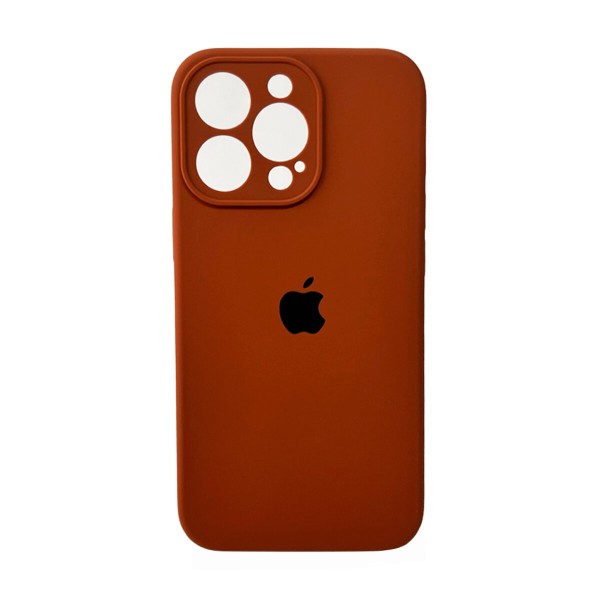 Чохол для смартфона Silicone Full Case AA Camera Protect for Apple iPhone 13 Pro 42,Saddle Brown (FullAAi13P-42)