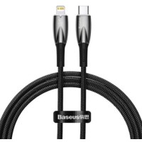 Кабель Baseus Glimmer Series Fast Charging Data Cable Type-C to iP 20W 2m Black (CADH000101)