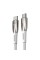 Кабель Baseus Glimmer Series Fast Charging Data Cable Type-C to Type-C 100W 1m White (CADH000702)