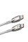 Кабель Baseus Glimmer Series Fast Charging Data Cable Type-C to Type-C 100W 1m White (CADH000702)