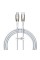 Кабель Baseus Glimmer Series Fast Charging Data Cable Type-C to Type-C 100W 2m White (CADH000802)