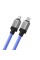 Кабель Baseus CoolPlay Series Fast Charging Cable Type-C to iP 20W 2m Blue (CAKW000103)
