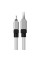 Кабель Baseus CoolPlay Series Fast Charging Cable USB to iP 2.4A 1m White (CAKW000402)
