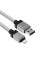 Кабель Baseus CoolPlay Series Fast Charging Cable USB to iP 2.4A 1m White (CAKW000402)