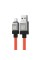 Кабель Baseus CoolPlay Series Fast Charging Cable USB to iP 2.4A 2m Orange (CAKW000507)