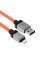 Кабель Baseus CoolPlay Series Fast Charging Cable USB to iP 2.4A 2m Orange (CAKW000507)