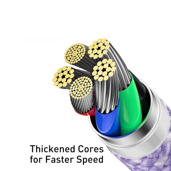 Кабель Baseus Dynamic 2 Series Fast Charging Data Cable Type-C to iP 20W 2m Purple (CALD040305)