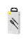 Кабель Baseus Tungsten Gold Fast Charging Data Cable USB to iP 2.4A 2m Black (CALWJ-A01)