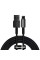 Кабель Baseus Tungsten Gold Fast Charging Data Cable USB to iP 2.4A 2m Black (CALWJ-A01)