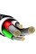 Кабель Baseus Tungsten Gold Fast Charging Data Cable USB to iP 2.4A 2m Black (CALWJ-A01)