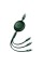 Кабель Baseus Bright Mirror 2 Series Retractable 3-in-1 Fast Charging  Data Cable USB to M+L+C 3.5A 1.1m Green (CAMJ010006)