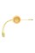 Кабель Baseus Bright Mirror 2 Series Retractable 3-in-1 Fast Charging  Data Cable USB to M+L+C 3.5A 1.1m yellow (CAMJ010011)