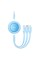 Кабель Baseus Bright Mirror 2 Series Retractable 3-in-1 Fast Charging  Data Cable USB to M+L+C 3.5A 1.1m Sky Blue (CAMJ010017)